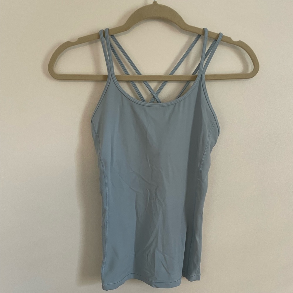Lululemon light blue tank
